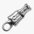 Jeffers Round Eye Panic Snap, 3 - 7/8"L - IAC1 - 1/2" x 3 - 7/8" - Single - 3