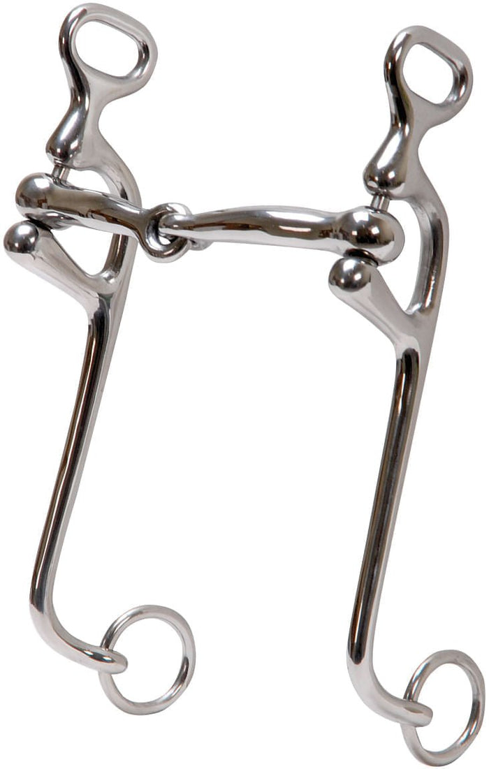 Jeffers Snaffle Mouth Walking Horse Bit - A8X2 - 1