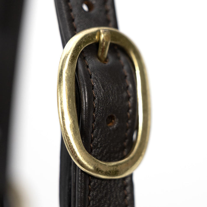 Jeffers Softie Padded Leather Halter for Horses - GAG1W5 - Havana - Cob - 4