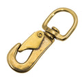 Jeffers Solid Brass Spring Snap - IAD3 - 3/4"W x 3 - 1/2"L - 1 - 1