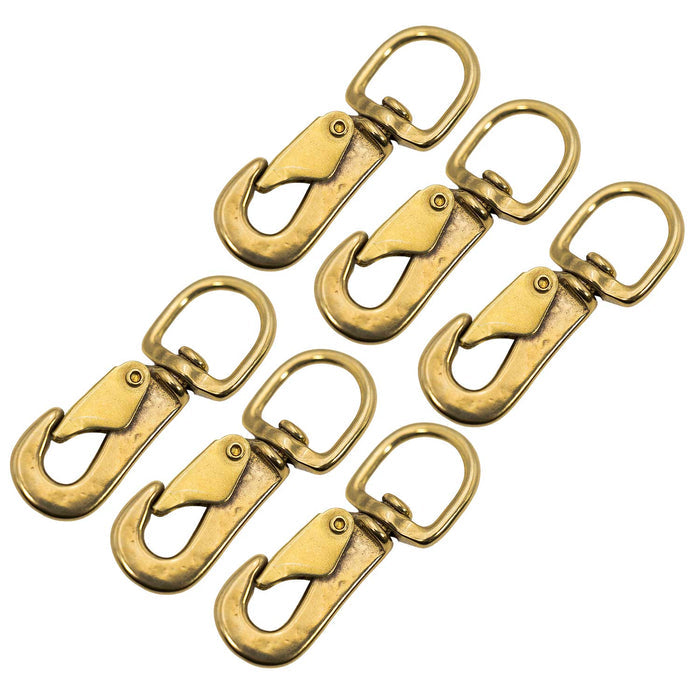 Jeffers Solid Brass Spring Snap