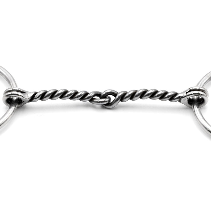 Jeffers Twisted Sweet Iron Mouth Horse Bit - A8WB - 6