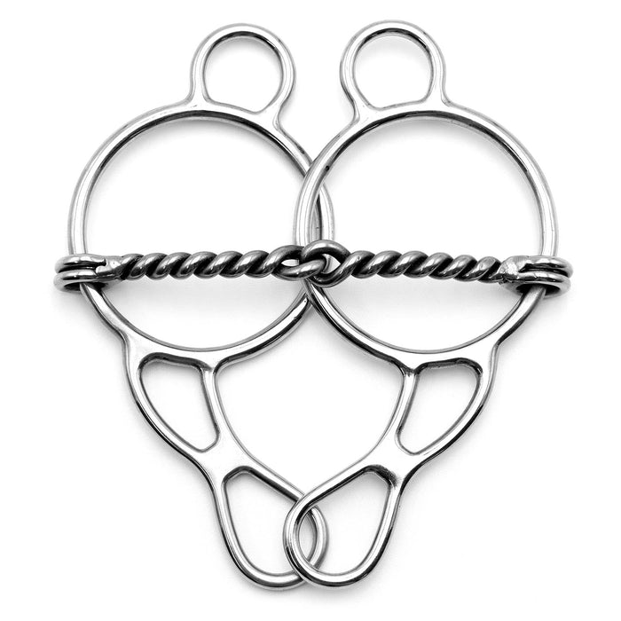 Jeffers Twisted Sweet Iron Mouth Horse Bit - A8WB - 8