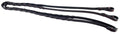 Jeffers Uniquely English Laced Leather Reins - GAG1BS - Havana - 1