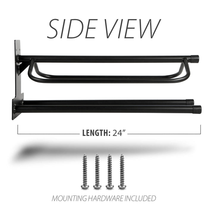 Jeffers Wall Saddle Rack with Saddle Pad Bars - IAZH - 3