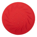 Jolly Tuff Flyer Dog Fetch Toy - H7W8 - Red - 8.5" - 1