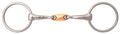 JP Korsteel Copper Oval Link Loose Ring Snaffle Bit - KO1G2 - 1