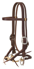 Justin Dunn Bitless Bridle, Oiled Harness - WLCGN - 1