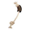Jutey Family Cotton Horn with Rope Toy, 12" - 022HP-22120 - 1