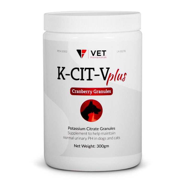 K - CIT - V Plus Cranberry 300 gm Granules for Dogs and Cats - 015VB-10502 - Brown - Chicken - Liver - 1