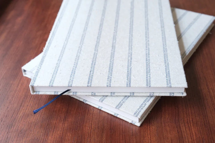 Kakimori A5 notebook | Bishu Blue Stripe
