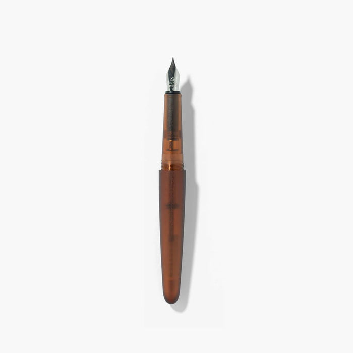 Kakimori Frost Refillable Fountain Pen - Amber