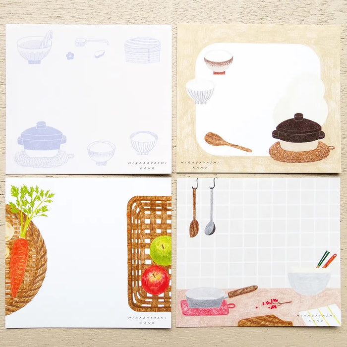Kano Hirabayashi Kitchen Tools Memo Block