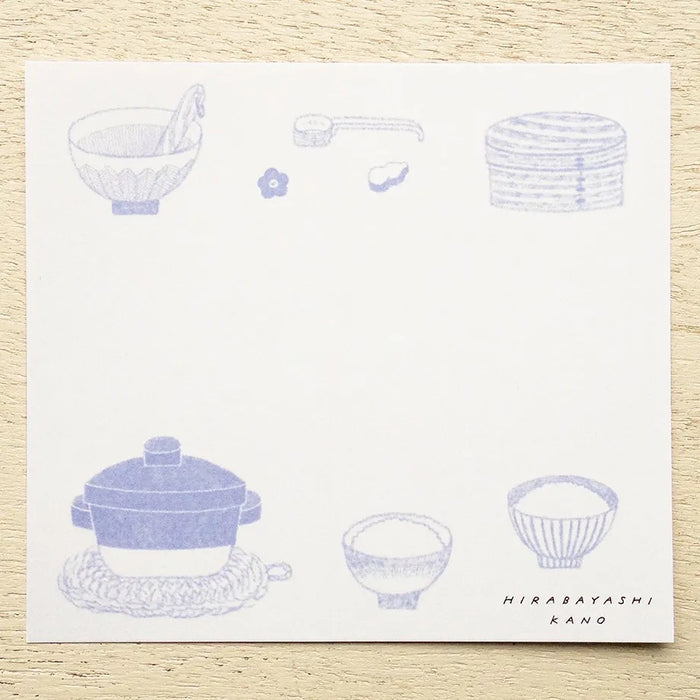 Kano Hirabayashi Kitchen Tools Memo Block