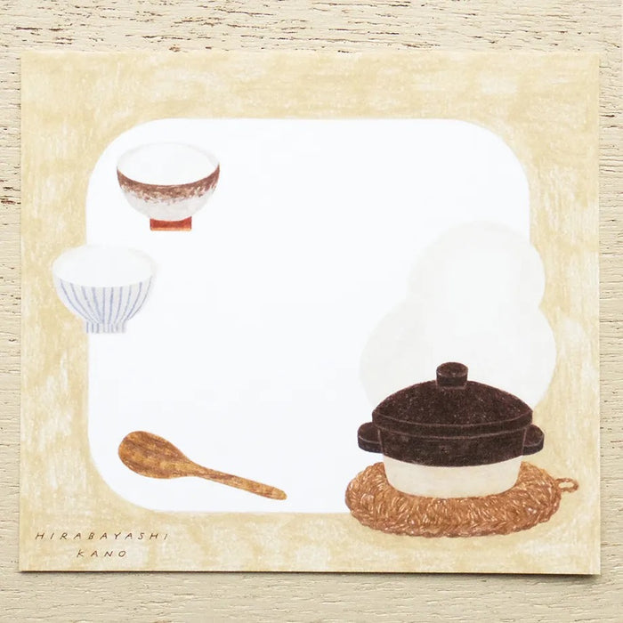 Kano Hirabayashi Kitchen Tools Memo Block