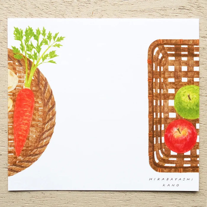 Kano Hirabayashi Kitchen Tools Memo Block