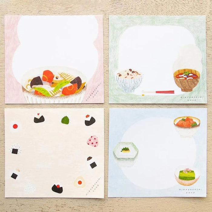 Kano Hirabayashi Washoku Memo Block