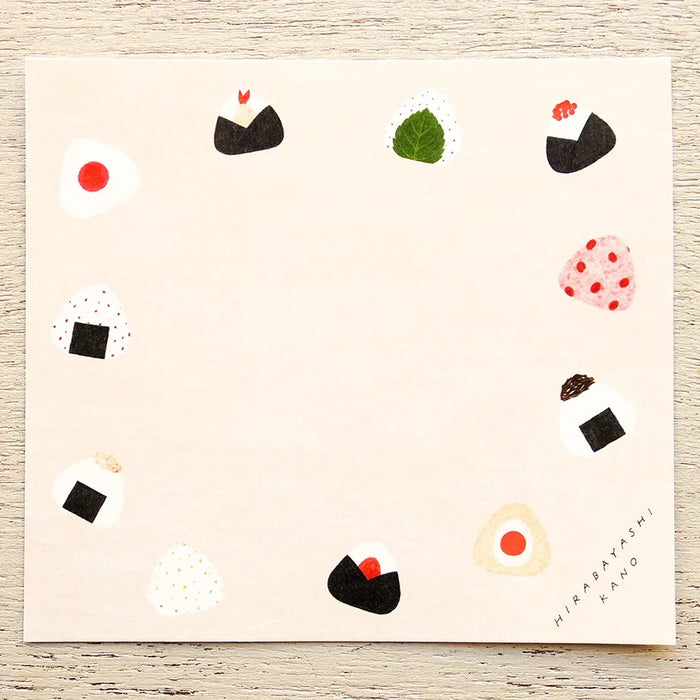Kano Hirabayashi Washoku Memo Block