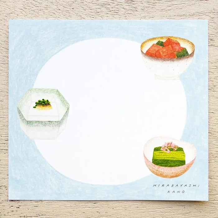 Kano Hirabayashi Washoku Memo Block