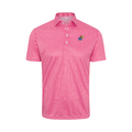 Kansas Semi-Spread Collar Polo Red Houndstooth
