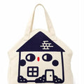 Karepango House Large Zipper Tote Bag