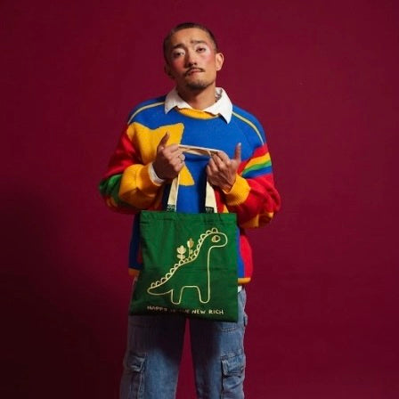 Karepango Mii Large Square Tote Bag