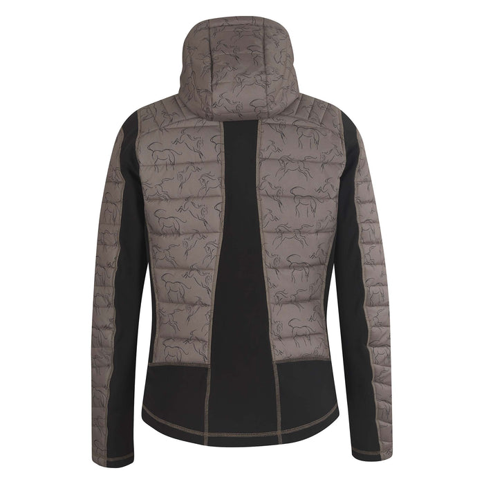 Kerrits Women's Heads Up Winter Whinnies Quilted Riding Jacket - KT2GB - XSmall - Sable - 8
