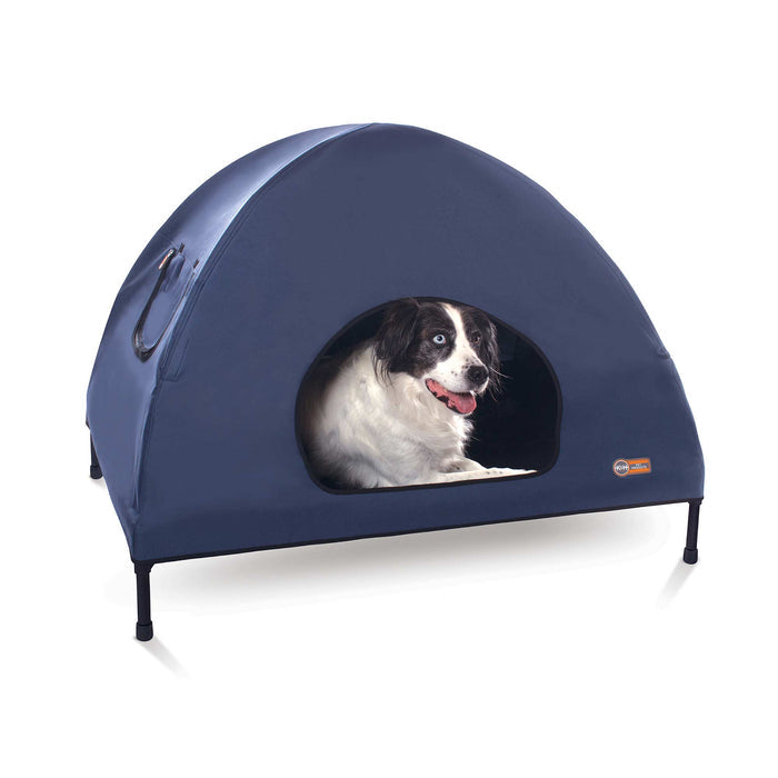 K&H Pet Products Original Pet Cot House - PCGJ - Navy Blue - Large - 1