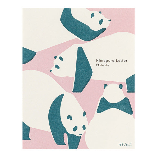 Kimagure | Easy & Cozy Panda Letter Pad