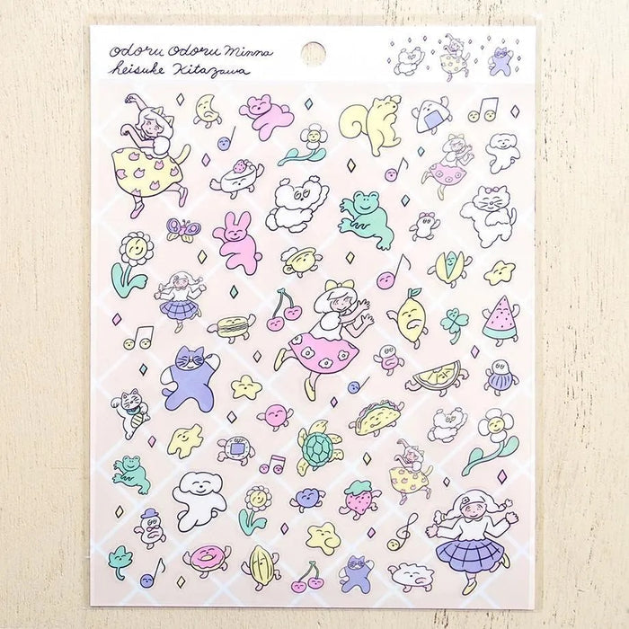 Kitazawa Heisuke Odaru Odaru Everyone Stickers