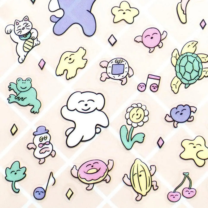 Kitazawa Heisuke Odaru Odaru Everyone Stickers