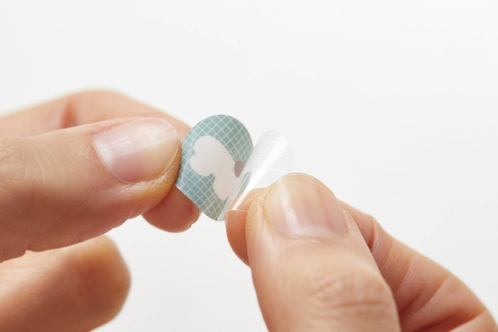KITTA Portable Stickers | Clear Small | Home