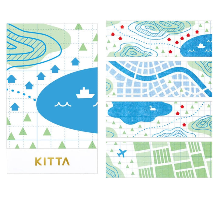 KITTA Portable Washi | Basic | Map