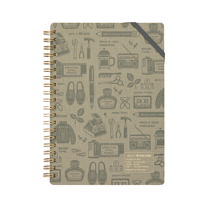 Kleid x Eric Small Things Ring 2026 B6 Diary | Asst