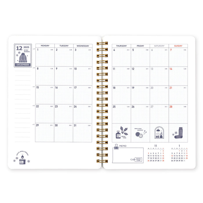 Kleid x Eric Small Things Ring 2026 B6 Diary | Asst
