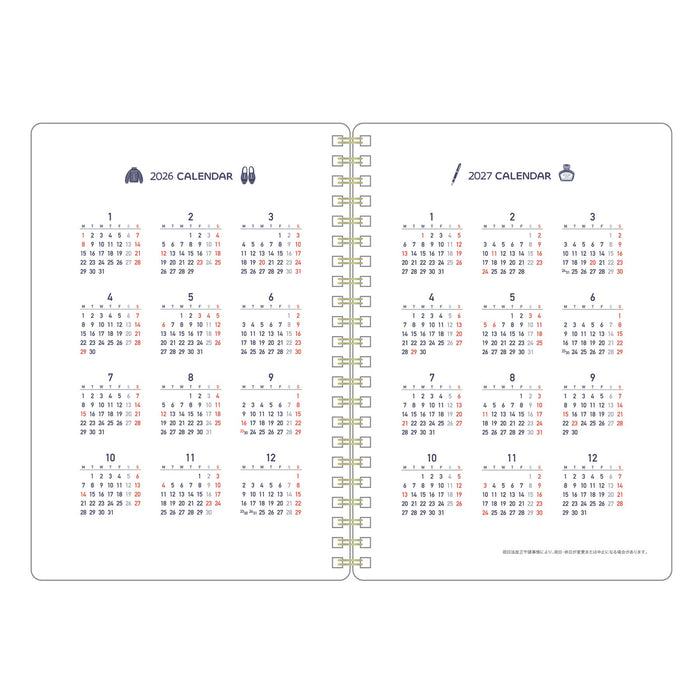Kleid x Eric Small Things Ring 2026 B6 Diary | Asst