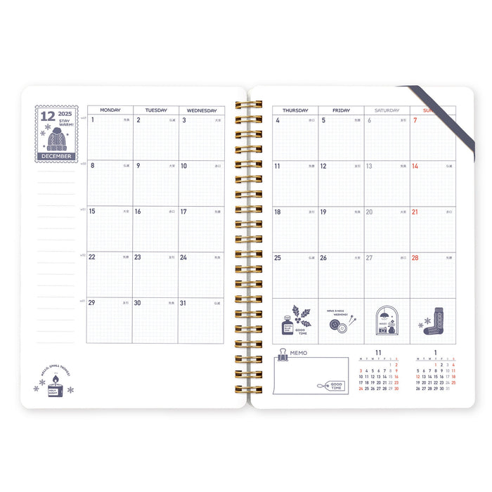 Kleid x Eric Small Things Ring 2026 B6 Diary | Asst