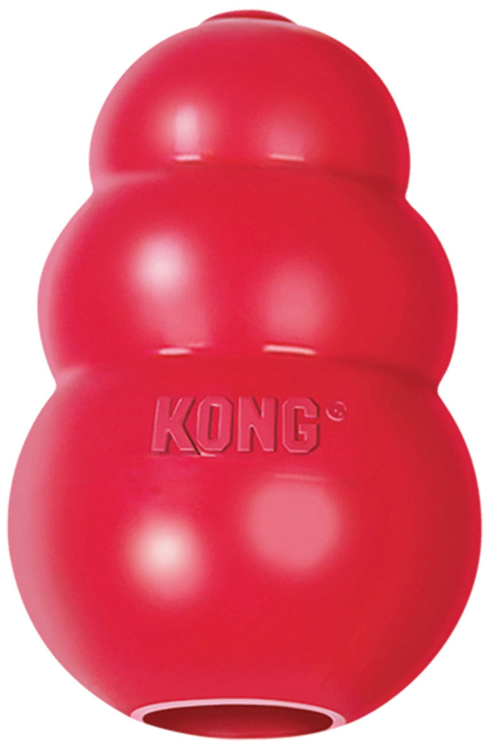 KONG Classic Dog Toy - K93F - XS Red Kong, 2.25" - Single - 2