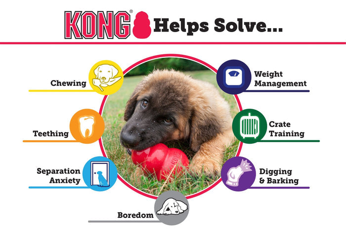 KONG Extreme Dog Toy for Power Chewers - K91A - Medium - 3.5" - Single - 2