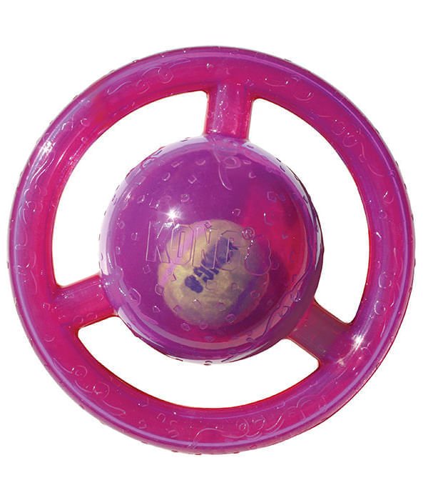 KONG Jumbler Disc Squeaker Dog Toy - K91K - M/L - 2