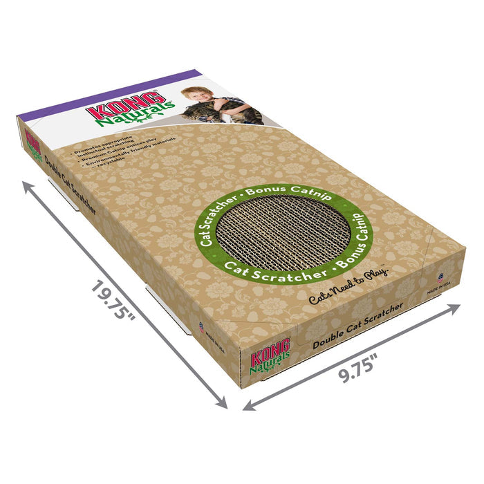 KONG Naturals Cat Scratchers - K9NC - Double Size - 5