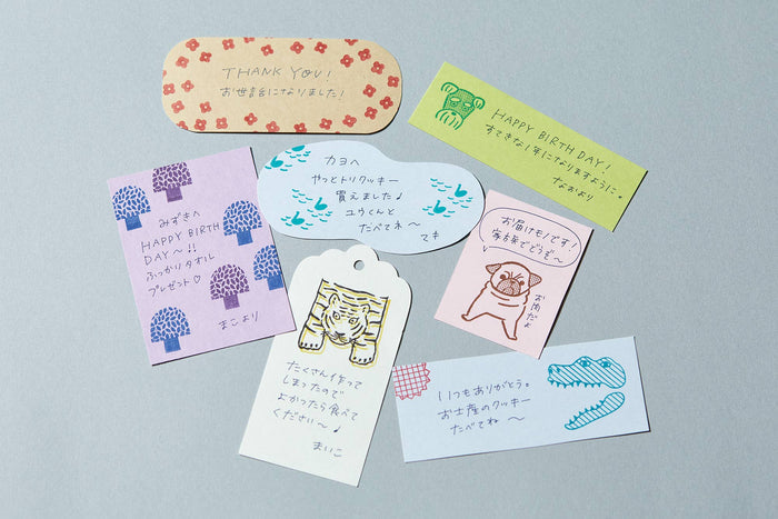 KORI JIRUSHI  Clear Stamp | 6 Pc Set | Animals