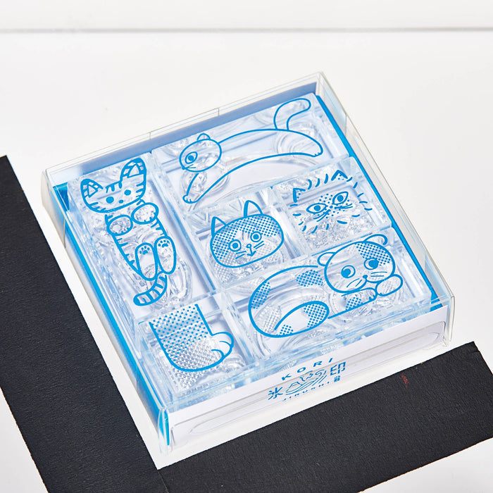 KORI JIRUSHI  Clear Stamp | 6 Pc Set | Cats