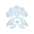 KORI JIRUSHI Clear Stamp | Large | Full bloom