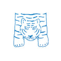KORI JIRUSHI Clear Stamp | Large | Tiger