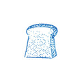KORI JIRUSHI Clear Stamp | Small | Bread