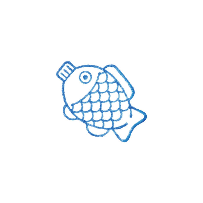 KORI JIRUSHI Clear Stamp | Small | Soy Sauce Fish