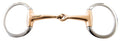 Korsteel Copper Mouth Eggbutt Snaffle Bit - KO1GB - 1