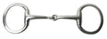 Korsteel Med Weight Solid Mouth Eggbutt Snaffle Bit - KO1GC - 1