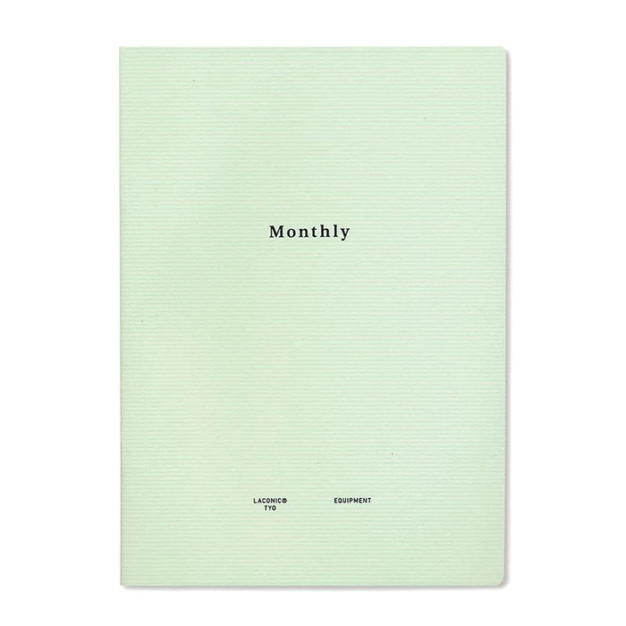 Laconic Monthly Notebook